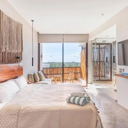 Estudio Con Cocina, Cenote, Spa, Temazcal, Zona De Yoga, Piscina Y Jacuzzi