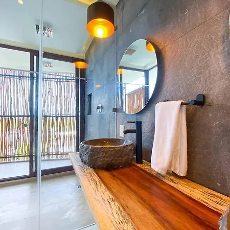 Estudio Con Cocina, Cenote, Spa, Temazcal, Zona De Yoga, Piscina Y Jacuzzi Apartment