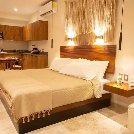 Apartment Estudio Con Cocina, Cenote, Spa, Temazcal, Zona De Yoga, Piscina Y Jacuzzi