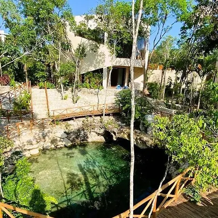 Apartment Estudio Con Cocina, Cenote, Spa, Temazcal, Zona De Yoga, Piscina Y Jacuzzi Tulum