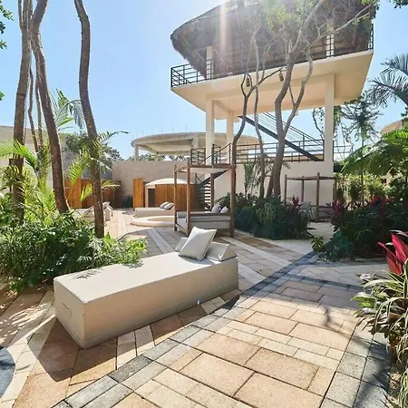Estudio Con Cocina, Cenote, Spa, Temazcal, Zona De Yoga, Piscina Y Jacuzzi Apartment Tulum