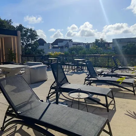 Premium In 2 Bedrooms Roof Pool - Aldea Zama *