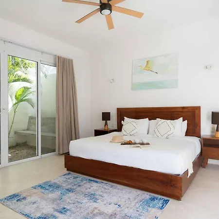 Magical El Cenote Boho 6 People Private Pool Villa Tulum