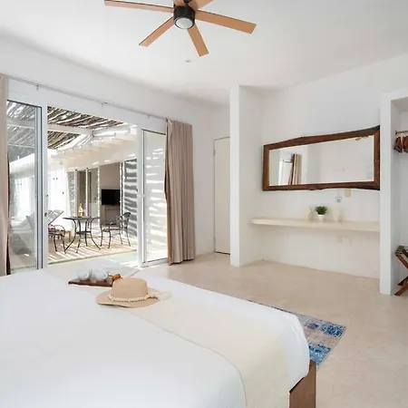 Villa Magical El Cenote Boho 6 People Private Pool Tulum