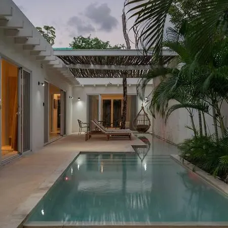 Villa Magical El Cenote Boho 6 People Private Pool Tulum