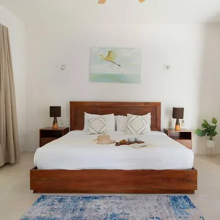 Magical El Cenote Boho 6 People Private Pool Villa Tulum