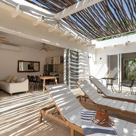 Magical El Cenote Boho 6 People Private Pool Tulum