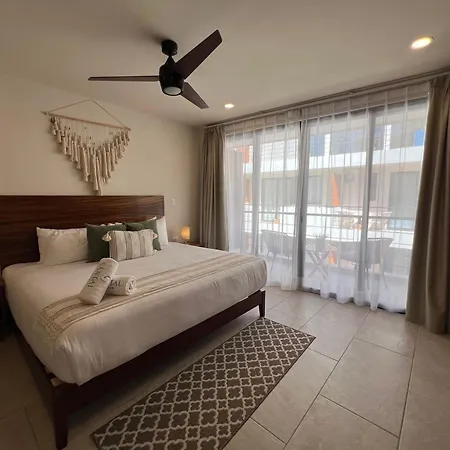 New Studio P/2, Alberca, Balcon Privado Apartment Tulum