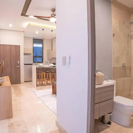Sea View Rooftop Brandnew 1br * Tulum