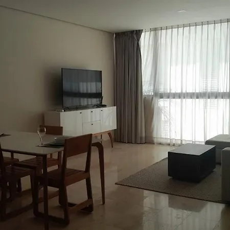 Apartment Tranquilo 1br C/ Balcon Y Bella Vista En Aldea Z *