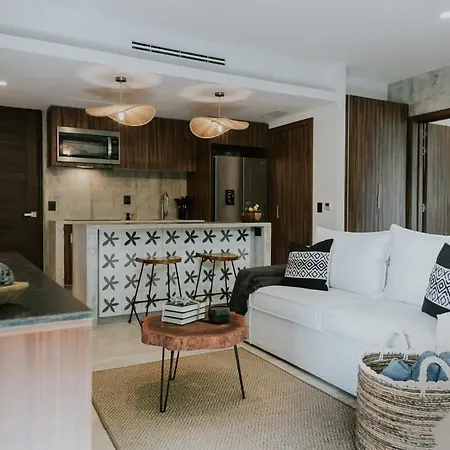 Luxury On Cenote Near Centro Of Apartment *