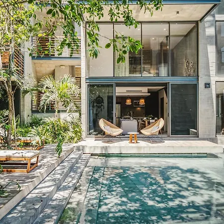 2 Apts In Swim Up Bay With Cenote, Gym, Beach Club * Tulum