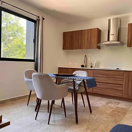 Moderno Apartamento 1 Dormitorio Aldea Zama, Apartment Tulum