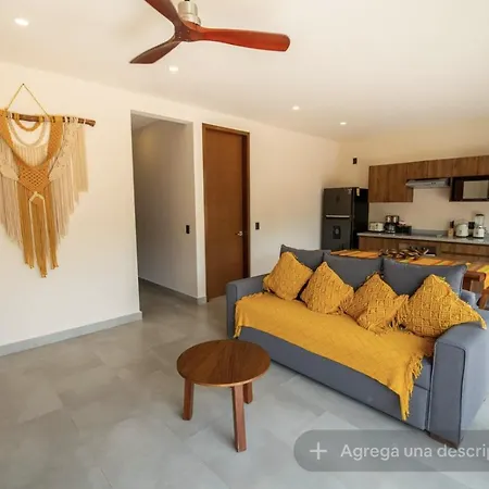 Savia Lujoso Penthouse Muy Amplio Y Comodo Wi-fi Alberca * Tulum