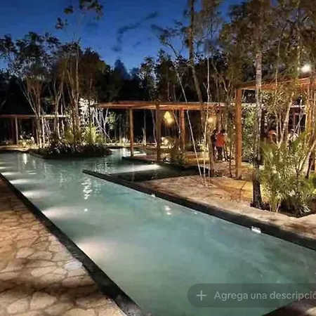 Savia Lujoso Penthouse Muy Amplio Y Comodo Wi-fi Alberca Tulum
