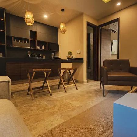 Chic 1 Bedroom With Private Terraze Jacuzzzi Apartment Tulum