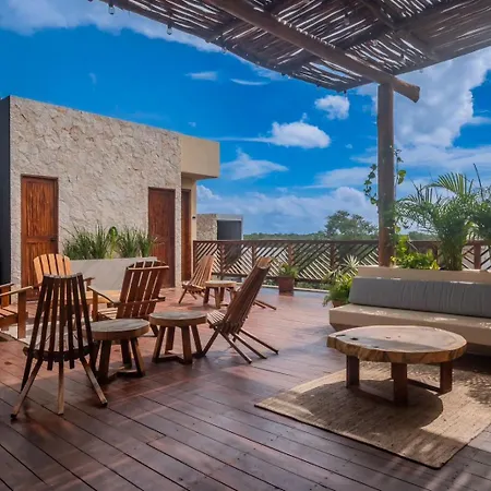 Chic 1 Bedroom With Private Terraze Jacuzzzi Apartment Tulum