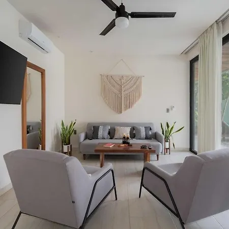 Apartment Peaceful Complex Wi-fi, Pool, Private Plunge Pool Tulum