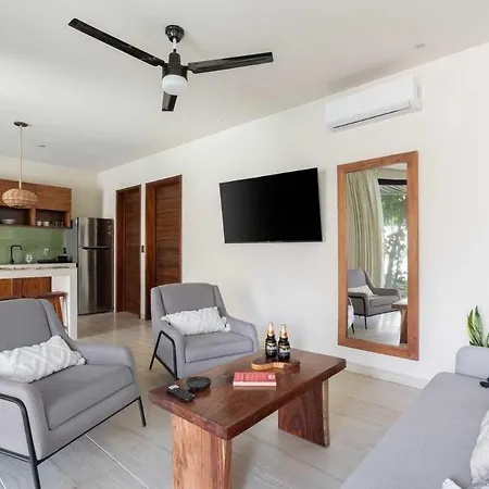 Peaceful Complex Wi-fi, Pool, Private Plunge Pool Tulum