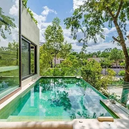 Peaceful Complex Wi-fi, Pool, Private Plunge Pool Tulum
