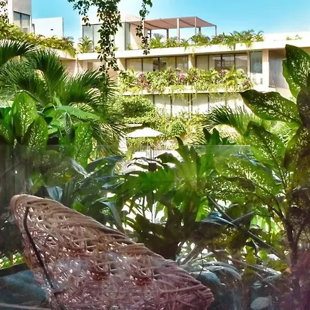 Apartment Moderno Y Amplio En Mystiq Con Terraza Y Vista A Alberca Tulum
