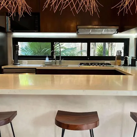 Elegant With Private Pool And Bbq Patio Villa Tulum