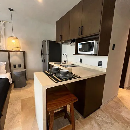 Bakal 303, Estudio Con Balcon Centrico Tulum