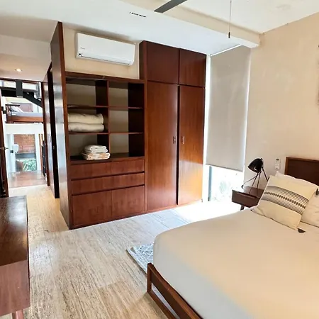 Jungle Penthouse With *private Plunge Pool*/aldea Zama Apartment Tulum