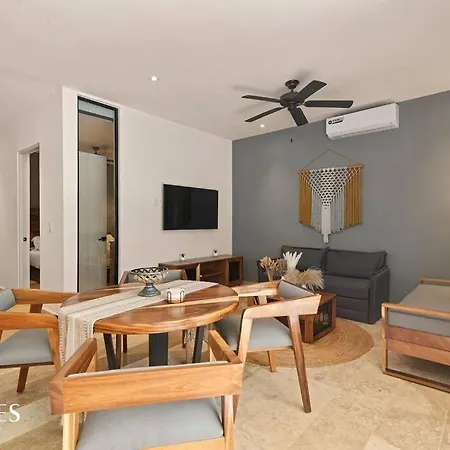 Great Located With Private Pool At Zama Towers Premium By Waves Apartment Tulum