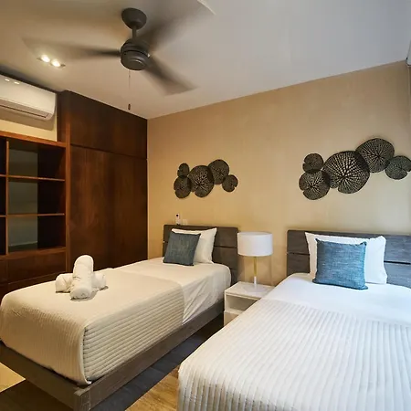 Spacious Aldea Zama Ground Floor Condo With Private Pool Apartment