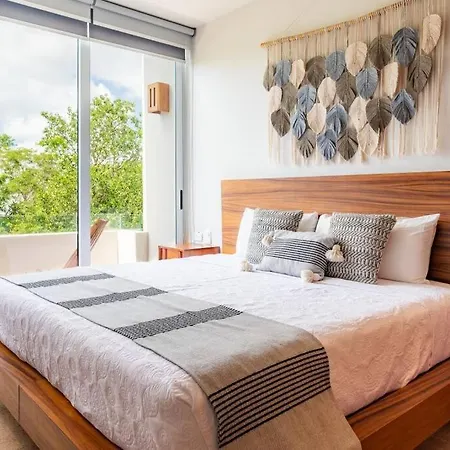 Nhoa 303a Lux 2br Pool View In Aldea Zama Apartment Tulum
