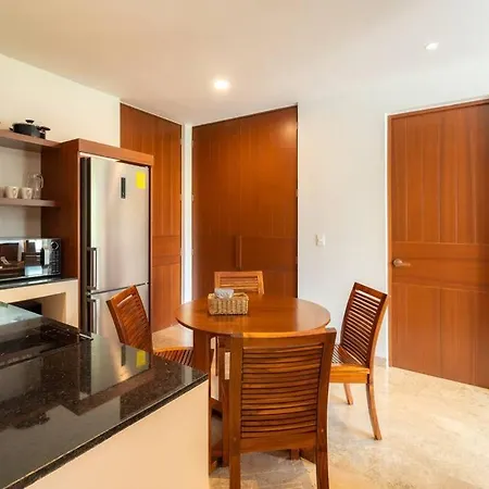 Apartment Nhoa 303a Lux 2br Pool View In Aldea Zama *