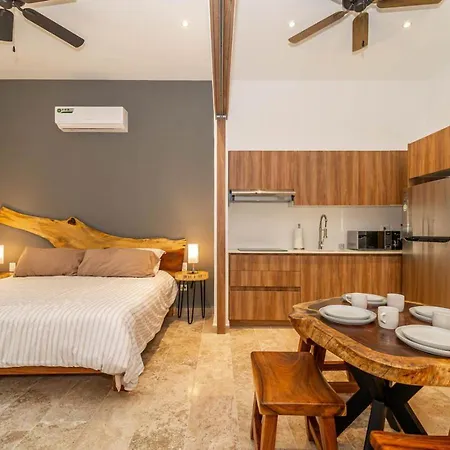 Apartment Lux With Private Plunge Pool In Aldea Zama