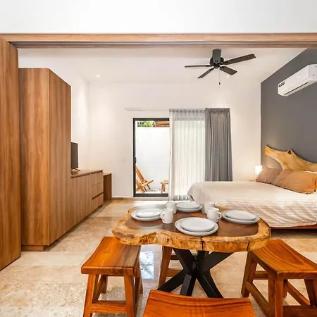 Apartment Lux With Private Plunge Pool In Aldea Zama
