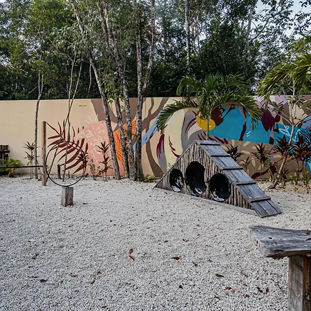 Apartment Downtown Delight -roof With Pool & Bbq & Jungle Gym Tulum