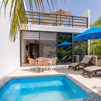 Apartment Beautiful Akumal Townhouse With Private Plunge Pool Tulum