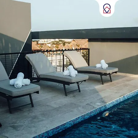 Modern Loft In Aldea Zama With 1 Bedroom
