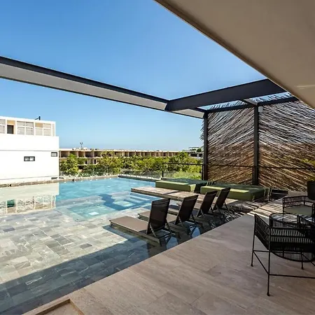 Elegant 2br Rooftop Pool * Tulum