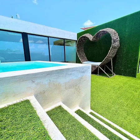 Heart&soul Ph 24hr Security, Sauna, Gym, Private, Pool Tulum