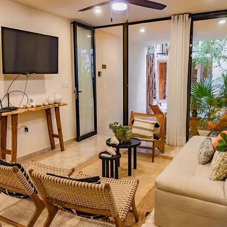 Premium In 2 Bedrooms Roof Pool - Aldea Zama Apartment Tulum