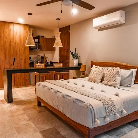 Premium In 2 Bedrooms Roof Pool - Aldea Zama Apartment *
