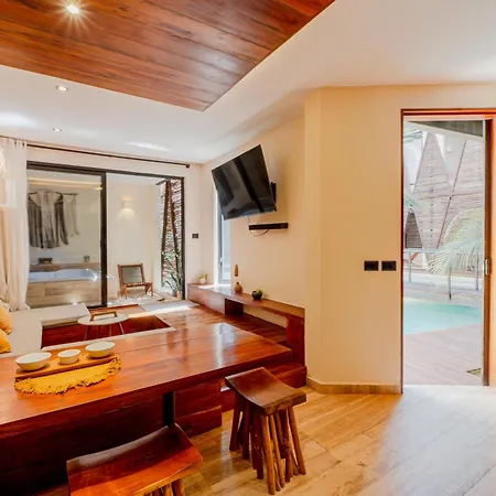 Beautiful 1br With Jacuzzi 2 Blocks From Calle 7 Tulum