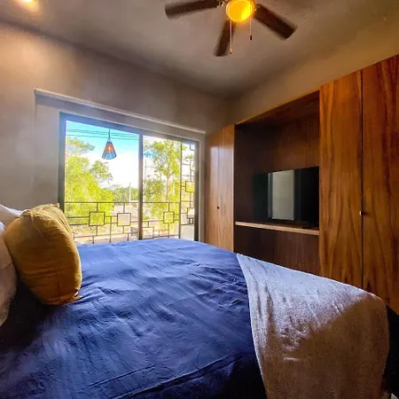 Apartment Spacious And Modern With Private Pool Garden Pool And Gym Tulum