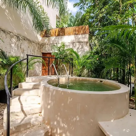 Villa Bambu Con Alberca Privada En *
