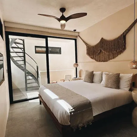 Villa Bambu Con Alberca Privada En Tulum