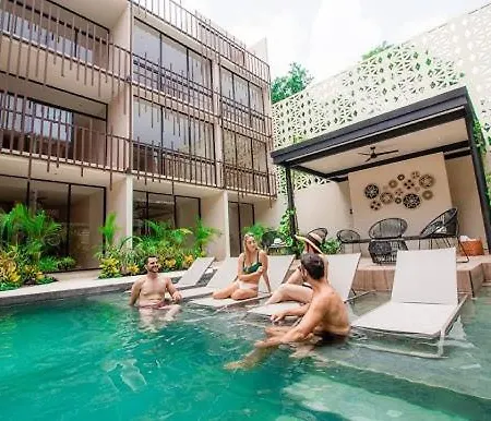 Apartment Heart&soul Ph 24hr Security, Sauna, Gym, Private, Pool Tulum