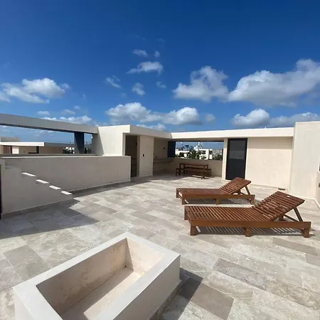 Ph 3 Quarts Terrace And Private Pool Az Premium Apartment Tulum