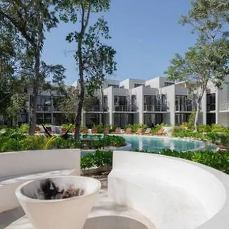 2-bedroom 2-story Private Pool And Grill 414 Apartment Tulum