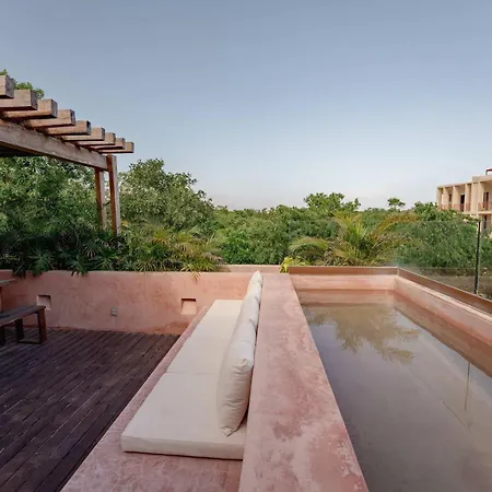 Luxury 3br With Dual Pools & Rooftop Villa Tulum