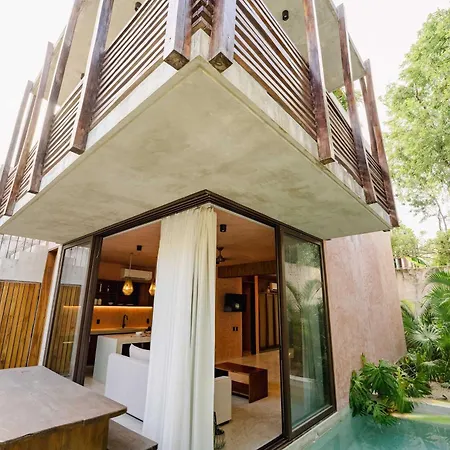 Luxury 3br With Dual Pools & Rooftop * Tulum